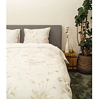 Dekbedovertrek Kayori Emi Naturel Tencel 200 X / 220 Cm 2 Persoons