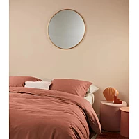 Beddinghouse Organic Basic Dekbedovertrek 240 X 220 Cm Bruin