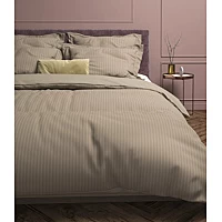 OUTLET: Heckett Lane Dekbedovertrek Banda Katoen Bruin 260x140 Cm Dekbedovertreksets NADUVI