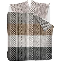 Dekbedovertrek Ariadne At Home Snug Naturel Katoen 240 X 200 / 220 Cm Lits Jumeaux 3 Dekbedovertrek Ariadne At Home Snug Naturel Katoen 240 X 200 / 220 Cm Lits Jumeaux - Afbeelding 3