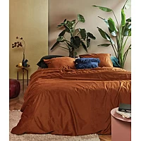 Dekbedovertrek At Home By Beddinghouse Cosy Corduroy Terra Katoen 140 X 200 / 220 Cm 1 Persoons