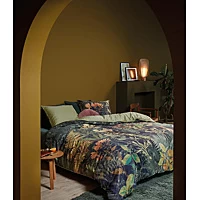 Dekbedovertrek Beddinghouse La Foret Groen Satijn 200 X / 220 Cm 2 Persoons