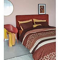 Dekbedovertrek Beddinghouse Gino Terra Flanel 240 X 200 / 220 Cm Lits Jumeaux