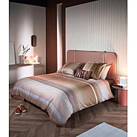 Dekbedovertrek Kardol Stillness Naturel Satijn 200 X / 220 Cm 2 Persoons