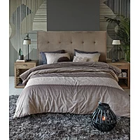 Dekbedovertrek Rivièra Maison Retrograde Bruin Katoen 260 X 200 / 220 Cm Extra Breed