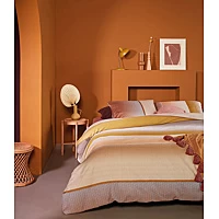 Dekbedovertrek Beddinghouse Odette Geel Satijn 240 X 200 / 220 Cm Lits Jumeaux