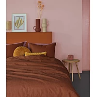 Dekbedovertrek Beddinghouse Wave Steenrood Katoen 200 X / 220 Cm 2 Persoons