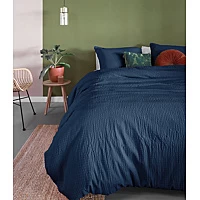 Dekbedovertrek Beddinghouse Wave Blauw Katoen 140 X 200 / 220 Cm 1 Persoons