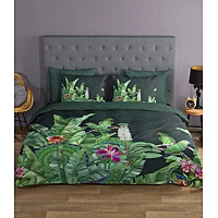 Dekbedovertrek Good Morning Cato Green Katoen 140 X 200 / 220 Cm 1 Persoons