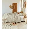 Dekbedovertrek Ariadne At Home Knit Stripes Naturel Katoen 240 X 200 / 220 Cm Lits Jumeaux