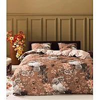 Dekbedovertrek Essenza Maily Mocca Satijn 260 X 200 / 220 Cm Extra Breed