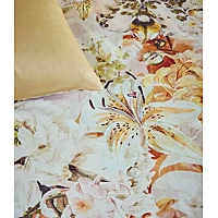 Dekbedovertrek Kardol Mellow Breeze Geel Satijn 240 X 200 / 220 Cm Lits Jumeaux 4 Dekbedovertrek Kardol Mellow Breeze Geel Satijn 240 X 200 / 220 Cm Lits Jumeaux - Afbeelding 4