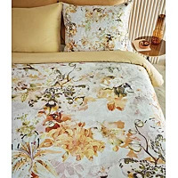 Dekbedovertrek Kardol Mellow Breeze Geel Satijn 240 X 200 / 220 Cm Lits Jumeaux 3 Dekbedovertrek Kardol Mellow Breeze Geel Satijn 240 X 200 / 220 Cm Lits Jumeaux - Afbeelding 3