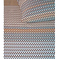 Dekbedovertrek Kardol Rhythm Multi Satijn 22 200 X / 220 Cm 2 Persoons 4 Dekbedovertrek Kardol Rhythm Multi Satijn 22 200 X / 220 Cm 2 Persoons - Afbeelding 4