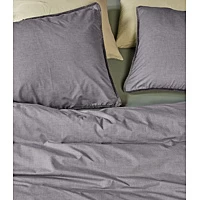 Dekbedovertrek At Home By Beddinghouse One Colour Zwart Katoen 240 X 200 / 220 Cm Lits Jumeaux 4 Dekbedovertrek At Home By Beddinghouse One Colour Zwart Katoen 240 X 200 / 220 Cm Lits Jumeaux - Afbeelding 4