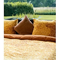 Dekbedovertrek Kayori Noyu Goud Satijn 140 X 200 / 220 Cm 1 Persoons 3 Dekbedovertrek Kayori Noyu Goud Satijn 140 X 200 / 220 Cm 1 Persoons - Afbeelding 3