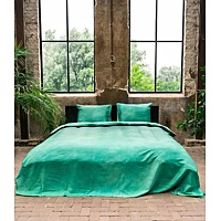 Dekbedovertrek Kayori Aikio Bruin Satijn 260 X 200 / 220 Cm Extra Breed