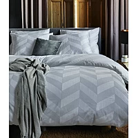 Damai Dekbedovertrek Atomy Satijn 260x200/220 Cm Glacier Grijs