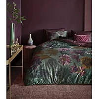 Dekbedovertrek Beddinghouse Dahlias Multi Satijn 240 X 200 / 220 Cm Lits Jumeaux