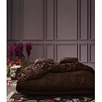 Dekbedovertrek Essenza Minte Chocolate Satijn 140 X 200 / 220 Cm 1 Persoons