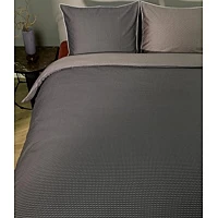 Dekbedovertrek Kardol Richmond Anthracite Satijn 200 X / 220 Cm 2 Persoons 3 Dekbedovertrek Kardol Richmond Anthracite Satijn 200 X / 220 Cm 2 Persoons - Afbeelding 3