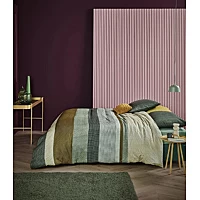 Dekbedovertrek Beddinghouse Kyle Green Satijn 140 X 200 / 220 Cm 1 Persoons