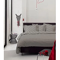 Dekbedovertrek Damai Linea Glacier Satijn 260 X 200 / 220 Cm Extra Breed