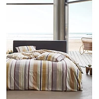 Dekbedovertrek Essenza Feija Antique Pink Percal 240 X 200 / 220 Cm Lits Jumeaux