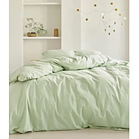 Essenza Guy Dekbedovertrek 140 X 220 Cm Pistache Groen