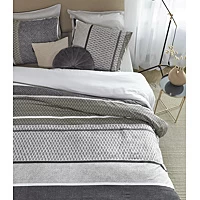 Beddinghouse Dekbedovertrek Benthe Grey 240 X 200/220