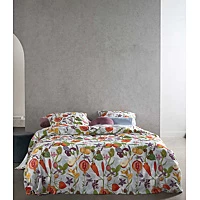 Essenza Phaedra Dekbedovertrek Van Katoensatijn 215TC Lichtblauw 597501002691242