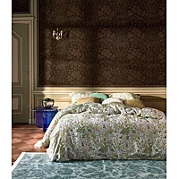 Essenza Ophelia Dekbedovertrek Van Katoensatijn 215TC Exclusief Kussensloop Lichtblauw 597501002591202