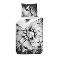 Heckett Lane Dekbedovertrek Katoen Satijn Rosati Black/white Zwart 8718518275804