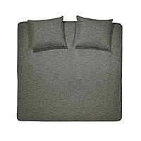 Dekbedovertrek Damai Hombre Stone Grey Katoen 140 X 200 / 220 Cm 1 Persoons