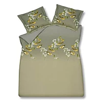 Vandyck Dekbedovertrek HOLLY Light Olive 240x220 Cm (katoen) Groen