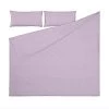 Kave Home Set Dileta Lila Dekbedovertrek, Hoeslaken, Kussenhoes GOTS Paars