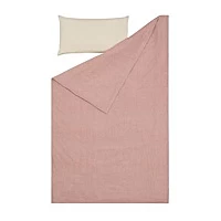 Kave Home Set Giorgii Dekbedovertrek, Hoeslaken En Kussenhoes Van Rood