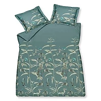 Vandyck Dekbedovertrek DREAMING Pearl Blue 200x220 Cm (satijnkatoen) Blauw/Groen