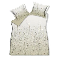 Vandyck Dekbedovertrek BUTTERFLIES Light Olive 200x220 Cm Groen