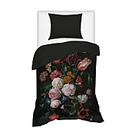 Dekbedovertrek Bloemen Maat Peuter (100x135 + 1 Kussensloop) Dekbedovertrekken