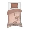 Dekbedovertrek Woman Of Lines Maat 1 Persoons (140x220 + Kussensloop) Dekbedovertrekken
