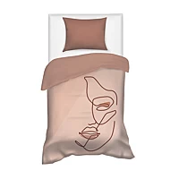 Dekbedovertrek Woman Of Lines Maat Junior (120x150 + 1 Kussensloop) Dekbedovertrekken