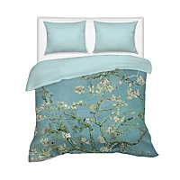 Dekbedovertrek Amandelbloesem Maat 2 Persoons (200x200 + Kussenslopen) Dekbedovertrekken