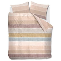 Dekbedovertrek Ariadne At Home Soft Linen Nude Katoen 240 X 200 / 220 Cm Lits Jumeaux