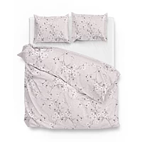 Heckett & Lane Heckett&Lane Dekbedovertrek Nicolina Pink 240x200 Roze